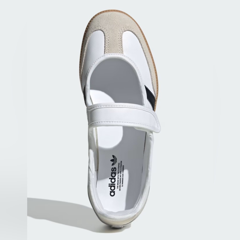 Adidas Samba Jane White Size 8.5 NEW IN BOX - Picture 4 of 8